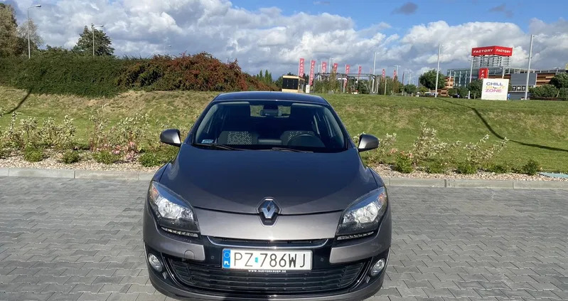 wielkopolskie Renault Megane cena 25900 przebieg: 89000, rok produkcji 2013 z Luboń